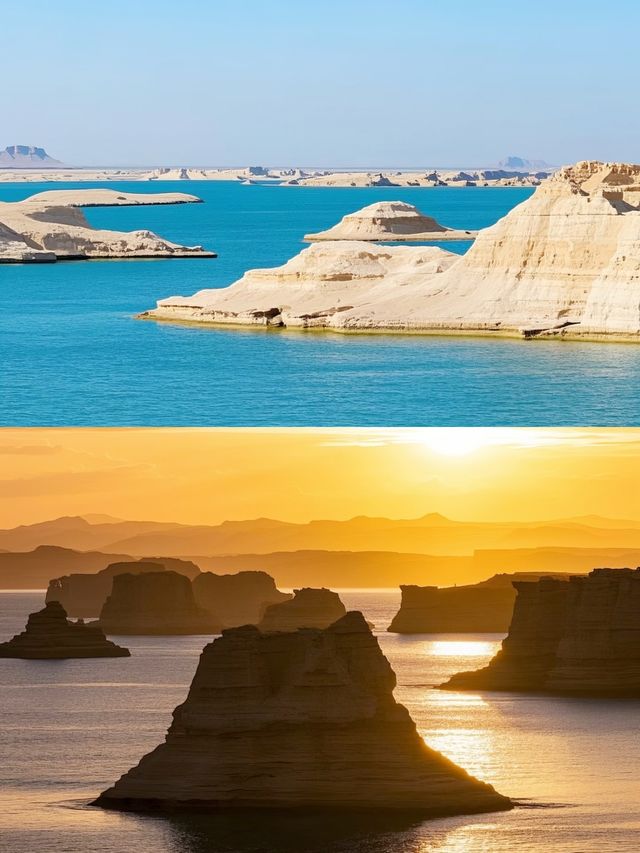 青甘環線必打卡！烏素特水上雅丹保姆級攻略