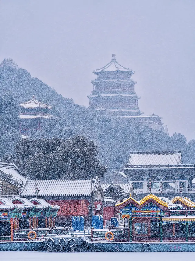 看一場北平的雪，不一定非去故宮