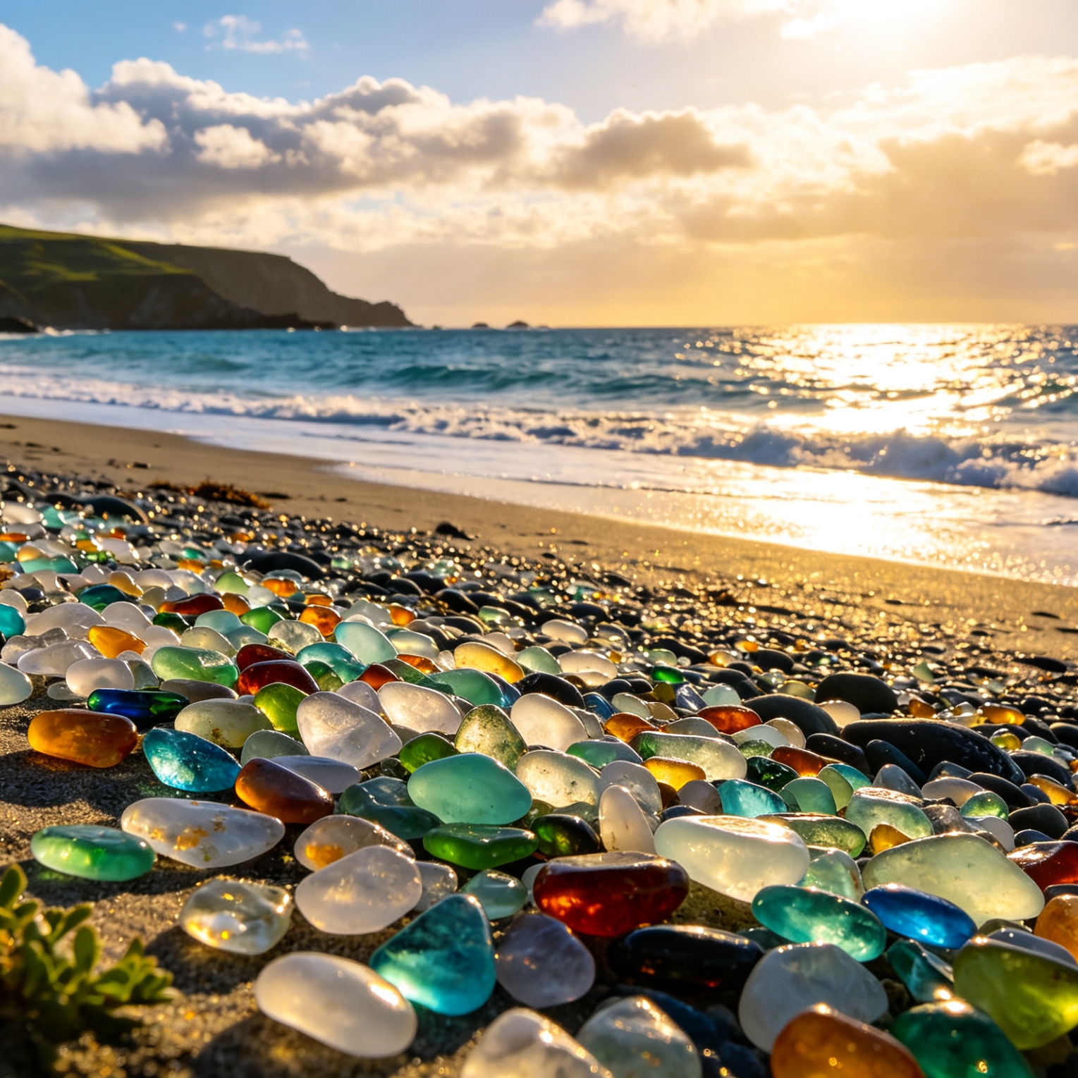 Magical Glass Beach Adventure