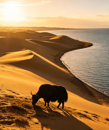 Qinghai Lake, the sunset I chased on horseback | Trip.com Gonghe