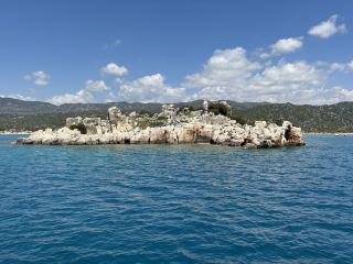 Turkey's Seventh Stop: The Sunken Ancient City (Kekova Sunken)