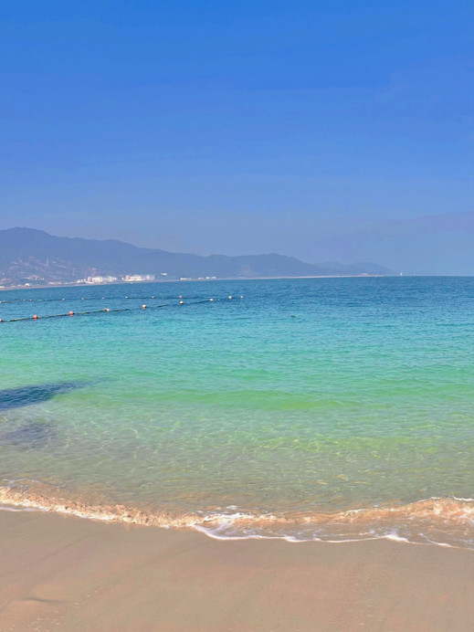 深圳で海を見るなら最高峰！フィルターなしのガラスのような海、桔釣沙