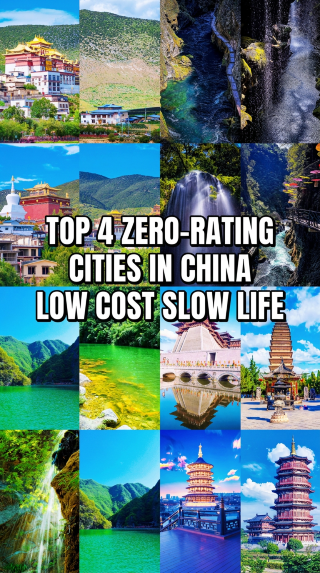 China’s four major cities with zero negative reviews. Low prices and a slow pace