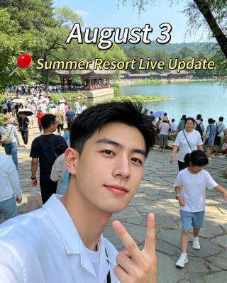 8.3 live update from the summer resort, it’s really overwhelming