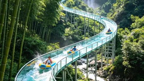A hidden rafting paradise in the mountains — traveler post in Liyang