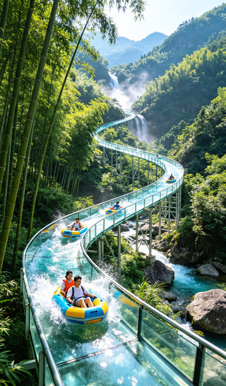 สวรรค์แห่งการล่องแก่งที่ซ่อนเร้นอยู่ในเทือกเขา