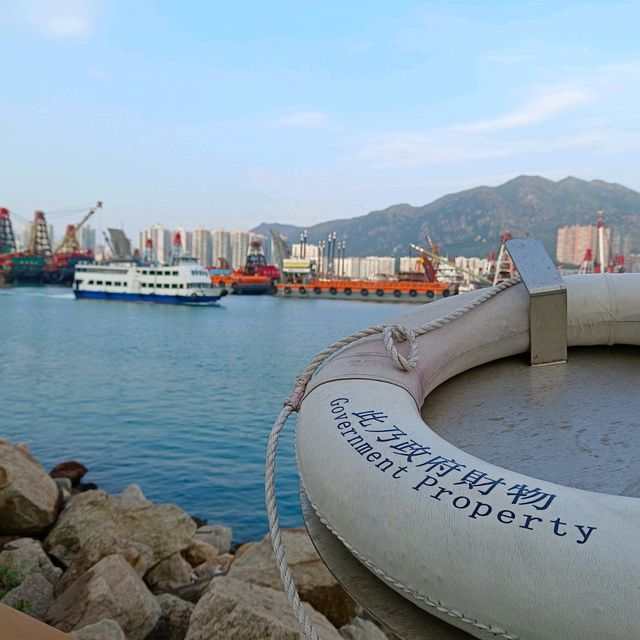 屯門海濱花園到屯門碼頭，散步，遛達，閒逛一流！