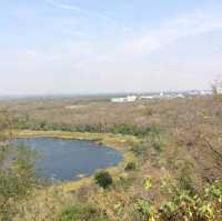 ชมปากปล่องภูเขาไฟ...ขึ้นบันไดไปเขากระโดง