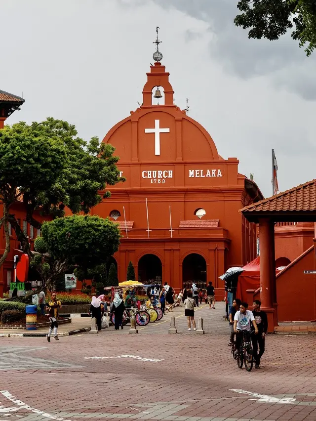 Amazing central square of Melaka