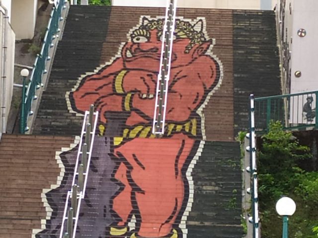 日本栃木縣曰光市 @ 鬼怒川溫泉，鬼怒楯岩大吊橋 
