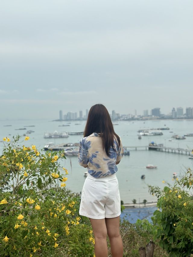 จุดชมวิว เขาพระตำหนัก พัทยา 