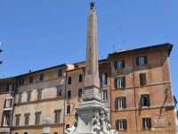 Piazza del Popolo, the centre of Plaza in Rome