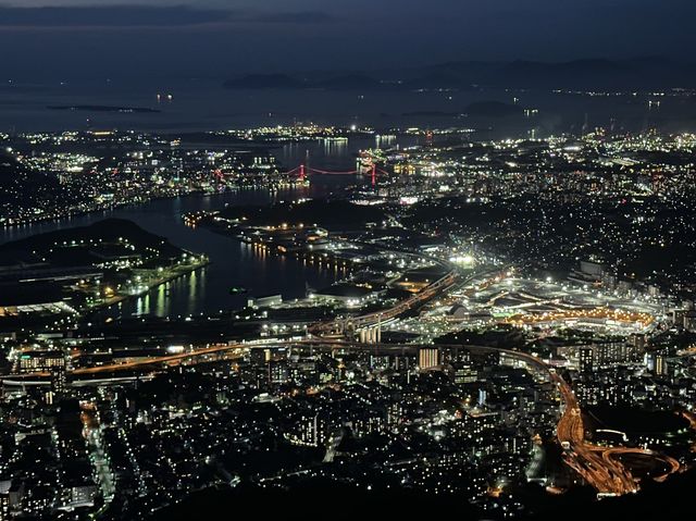 日本新三大夜景 九州皿倉山