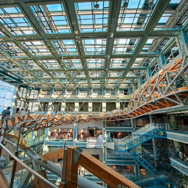 台北 | 豐富多元的「國立台灣科學教育館」，刺激空中腳踏車、流行展覽、網美空中之橋等著各位