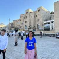 The Western Wall or Wailing Wall 
