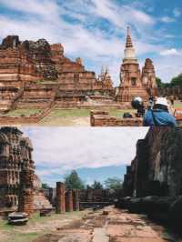 ย้อนเวลานั่งรถไฟไปไหว้พระวัดมหาธาตุ