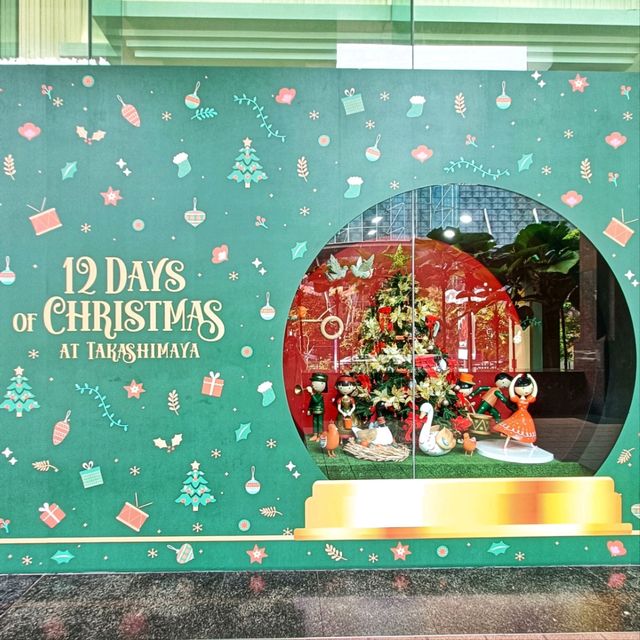 Christmas 🎁 shopping at Takashimaya 