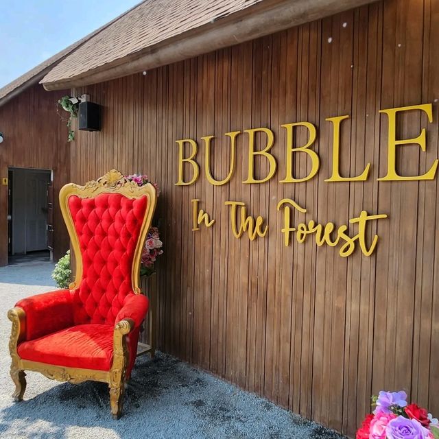 泰國超人氣打卡cafe ~ Bubble in the Forest Cafe