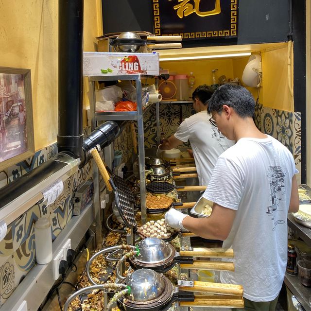 澳門老字號葡撻蛋仔球