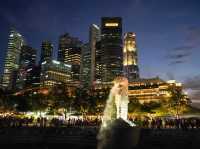 Marina Bay ไลออนพ่นน้ำ