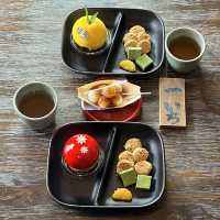 古風な雰囲気の個室で楽しめる和スイーツ🍵