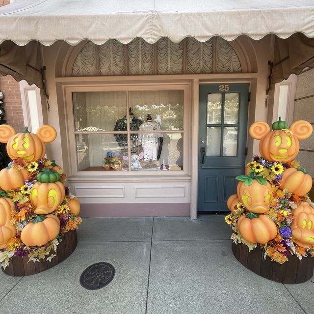 🎃迪士尼樂園南瓜處處迎接萬聖節🎃