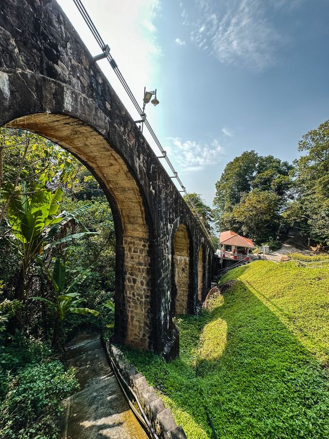 Incredible funicular of Penang Hill