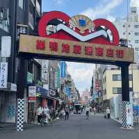 『巣鴨地蔵通り商店街 』IN巣鴨駅🚉
