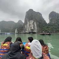 Take a boat,find clear waters or hike up