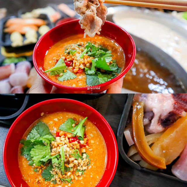 ชาบูราคาสุดคุ้ม มีของสไตล์หมาล่าด้วย! 