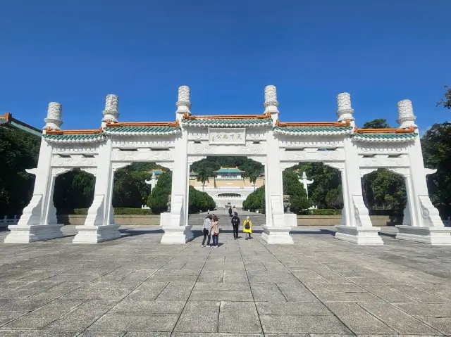 History travel at Taipei Palace Museum