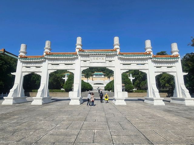 History travel at Taipei Palace Museum