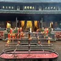 The ancient temple in Sichuan Province 