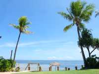🏖️Soaking up the warm Fijian sun ☀️ 