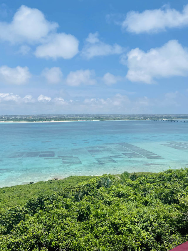 【宮古島】来間島の人気観光スポット「竜宮城展望台」