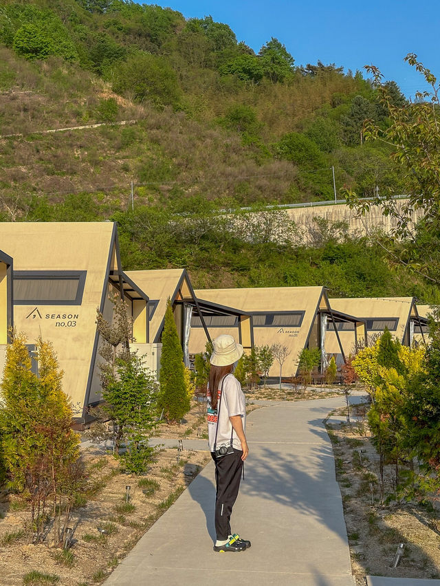 경남 지리산에 자리잡고 있는 산청 시즌글램핑