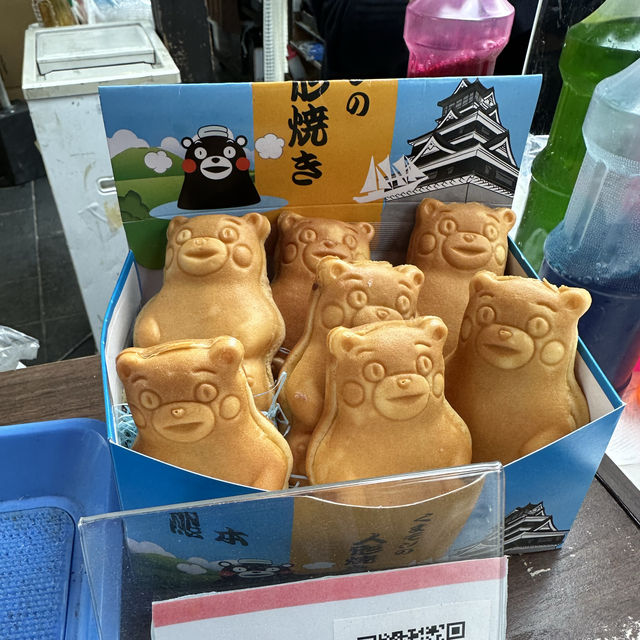 熊本熊部長熊形燒 在櫻之馬場城彩苑😋