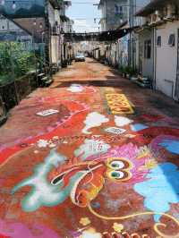 Kluang Street Art, colour up the town!