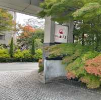 秋保温泉街にあるホテル