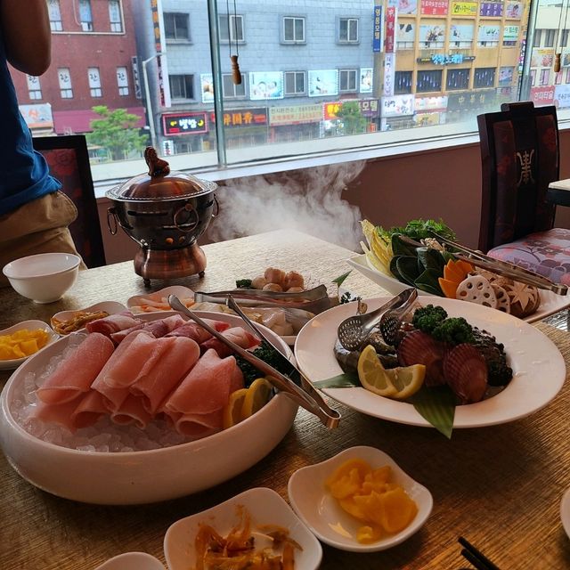 제주 연동 맛집)로터스 - 제주 썬호텔 고급 중식당 / 훠궈 맛집