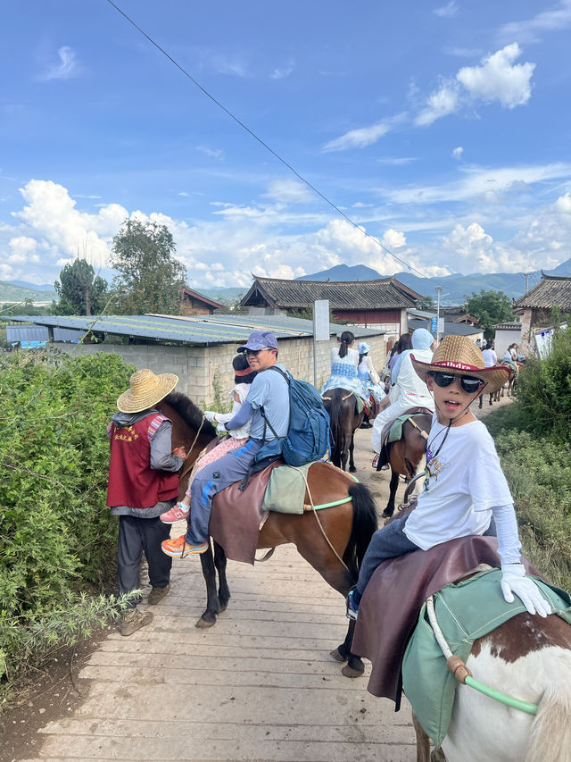 到麗江拉市海騎馬做一日馬幫｜體驗茶馬古道