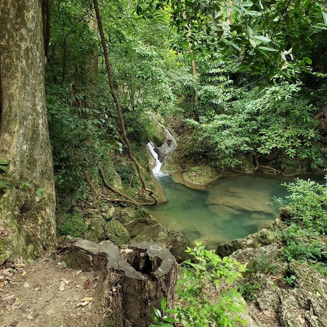 Dive into nature’s playground at Erawan National Park – a waterfall wonderland awaits!