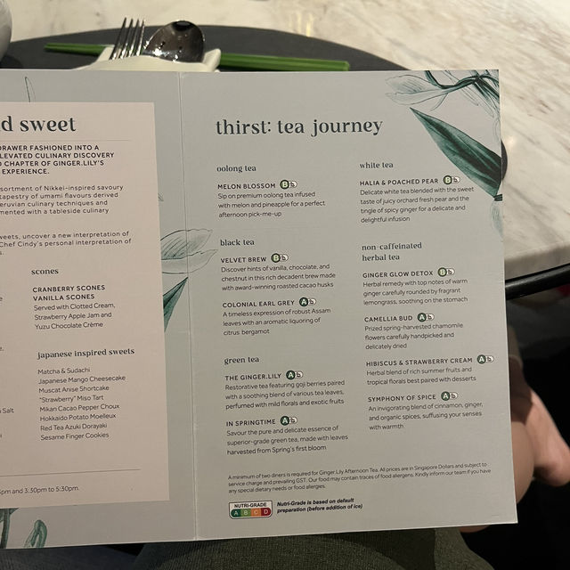 Japanese themed high tea 