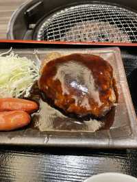 兵庫　明石にある焼肉屋のハンバーグランチ🍖