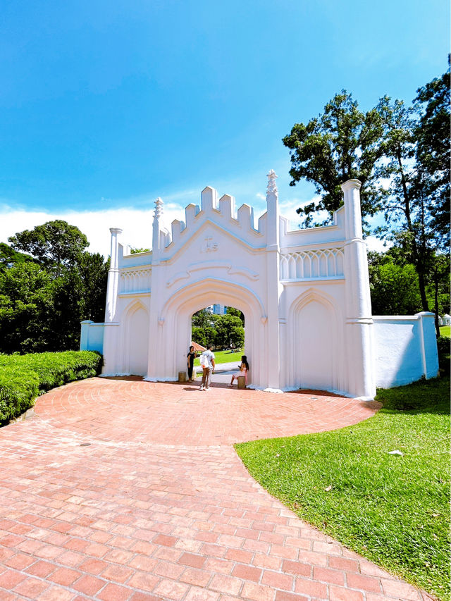 Peaceful Greenery Escape at Fort Canning Park