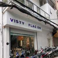 Visty Flag On Cafe