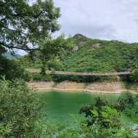 역대 최고의 흔들림, 제천 옥순봉 출렁다리