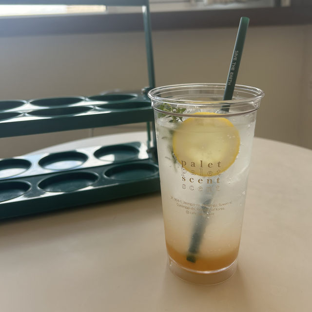 【韓国/水原】長安門が見えるcafe☕️