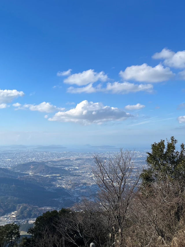 【福岡】太宰府市と筑紫野市にまたがる山