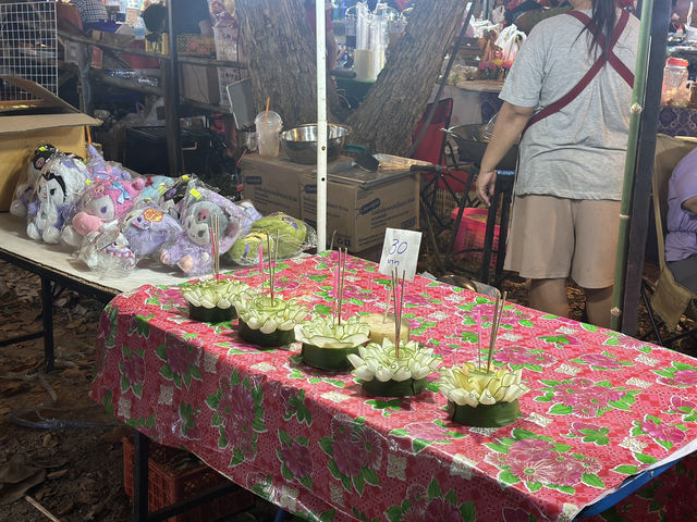 เที่ยวงานลอยกระทงเกาะขวาง 2567 🌙✨